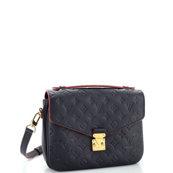 Louis Vuitton Pochette Metis Monogram Empreinte Leather Blue - Picture 2 of 8